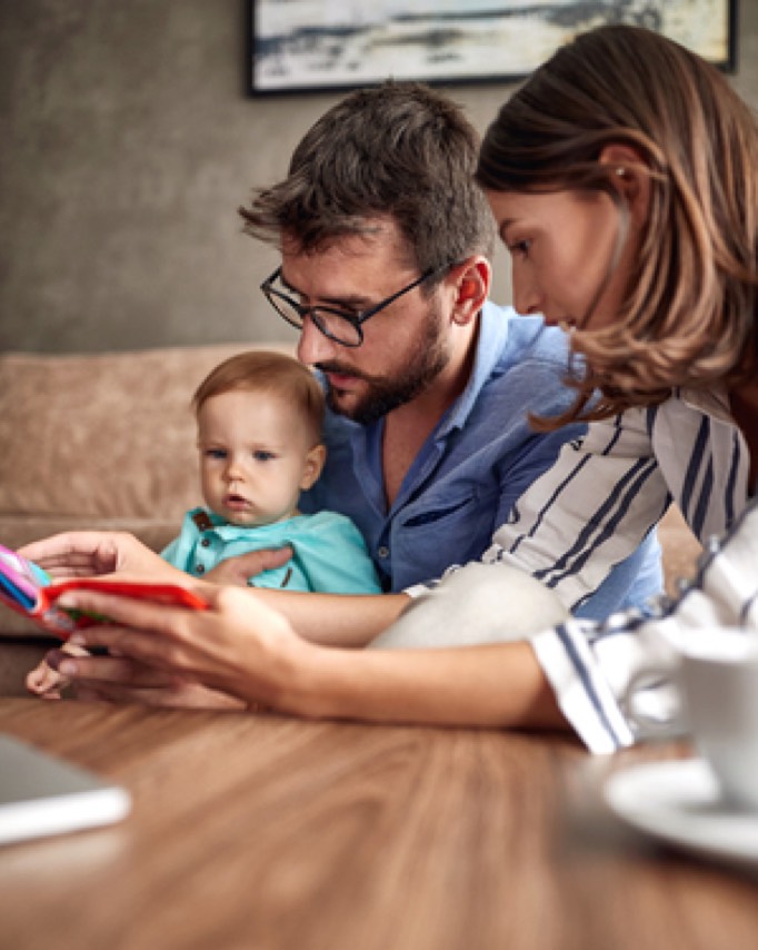 Parents et leur enfant